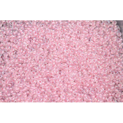 TOHO Demi Round 11/0 Pink Rainbow Bubble Gum 780 | Japanese Beads