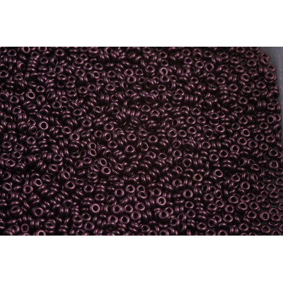 TOHO Demi Round 11/0 Metallic Suede Purple Y612 | Japanese Beads