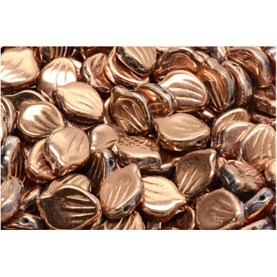 Peony Petal Beads 9X12 mm N. 4154 Rame