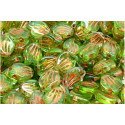 Peony Petal Beads 9x12 mm N. 4162 Green