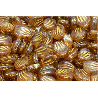 Peony Petal Beads 9x12 mm N. 4174 Beige