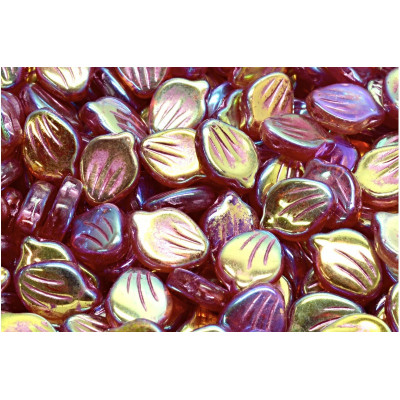 Peony Petal Beads 9x12 mm N. 4177 Violet