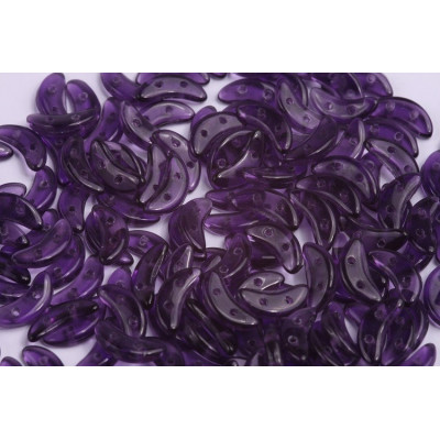 Czech Mates Crescent N. 117 Tanzanite 