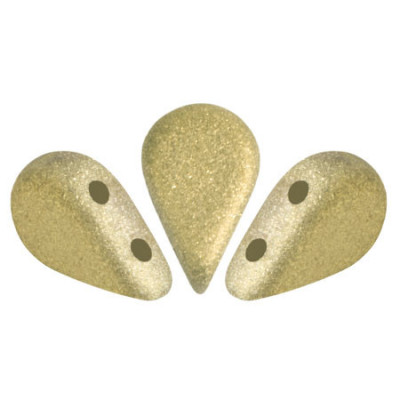 Amos® par Puca® 5x8mm Full Dorado Mat 00030/84100/26440 | Czech Beads