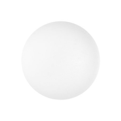 Czech Glass Cabochon par Puca® 18mm Crystal Matte 00030/84100