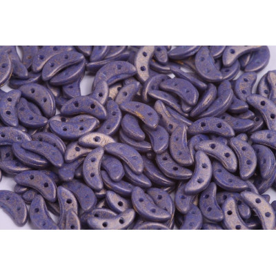 Czech Mates Crescent 10x3 mm N. 123 Pacifica Eldeberry