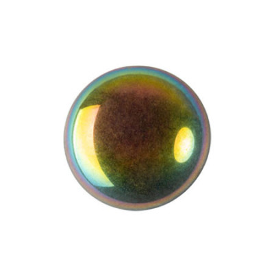 14mm Cabochon par Puca Full Vitrail 00030/28100 | Czech Glass