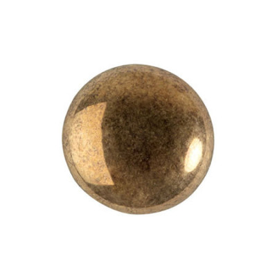 14mm Cabochon par Puca® Dark Gold Bronze 23980/14485 | Czech Glass