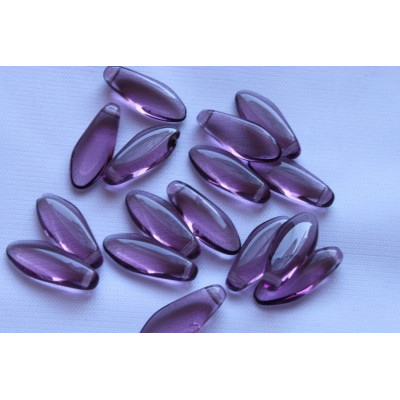 Dagger beads 7x17 mm N. 1979 Violet