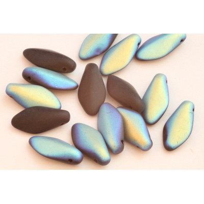 Dagger beads 7x14 mm N. 3091 Brown