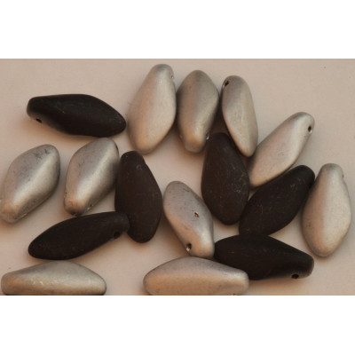 Dagger beads 7x14 mm N. 3093 Black