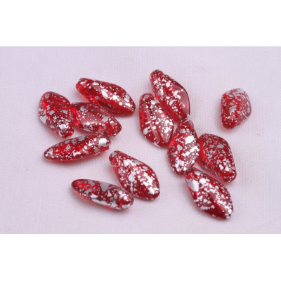 Dagues 7X14 mm N. 337 Rouge