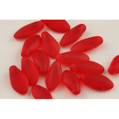 Dagger beads 7x14 mm N. 3293 Red