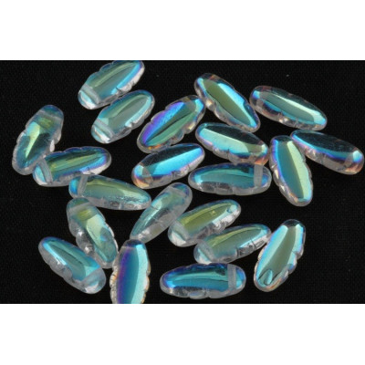 Dagger jagged 6X13 mm N. 3551 Light blue