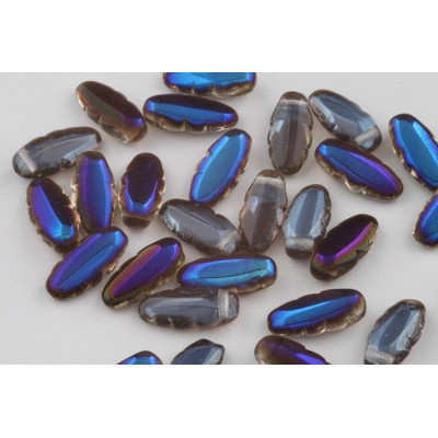 Dagger jagged 6X13 mm N. 3558 Blau