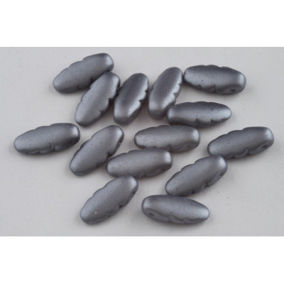 Daghe dentellate 6X13 mm N. 3915 Grigio