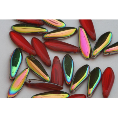 Daghe 5X16 mm N. 3022 Rosso