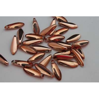 Dagger beads 5x16 mm N. 2400 Copper