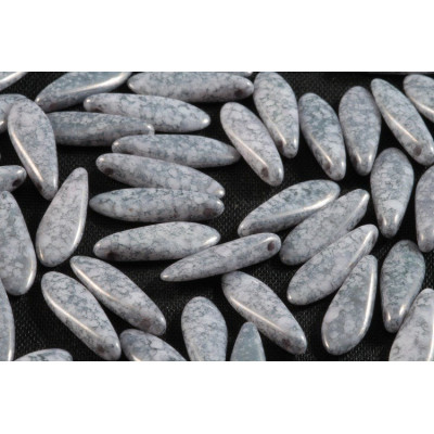 Dagger beads 5x16 mm N. 182 Grey