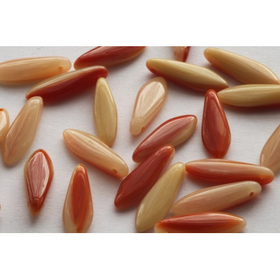 Dagger beads 5x16 mm N. 3218 Orange