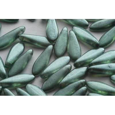 Dagger beads 5x16 mm N. 3260 Green