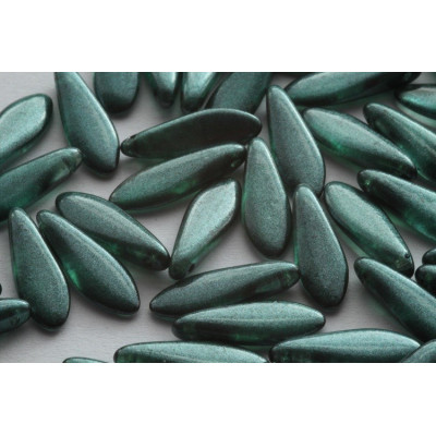 Dagger beads 5x16 mm N. 3261 Green