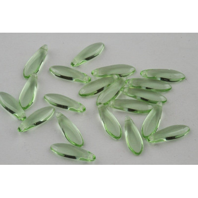 Dagger beads 5x16 mm N. 2376 Green