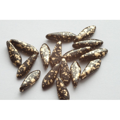 Dagger beads 5x16 mm N. 258 Grey