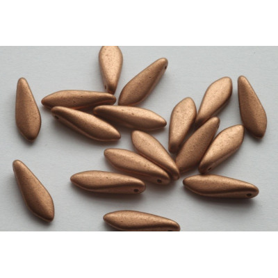 Dagger beads 5x16 mm N. 259 Brown