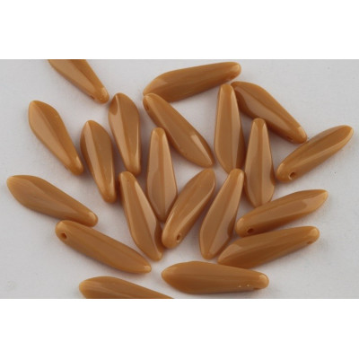 Dagger beads 5x16 mm N. 3670 Brown