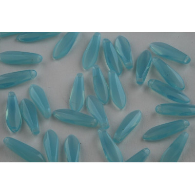 Dagger beads 5x16 mm N. 4072 OPAL AQUA