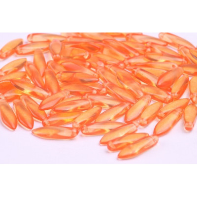 Dagger beads 5x16 mm N. 4901 Orange