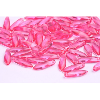 Dagger beads 5x16 mm N. 4902 Pink