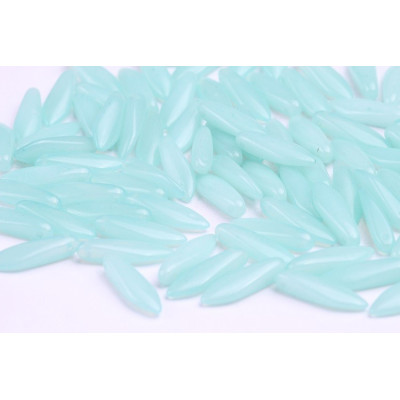 Dagger beads 5x16 mm N. 4917 Light blue