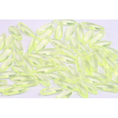 Dagger beads 5x16 mm N. 5016 Green