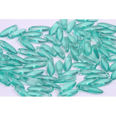 Dagger beads 5x16 mm N. 5026 Light blue