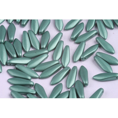 Dagger beads 5x16 mm N. 5507 Green