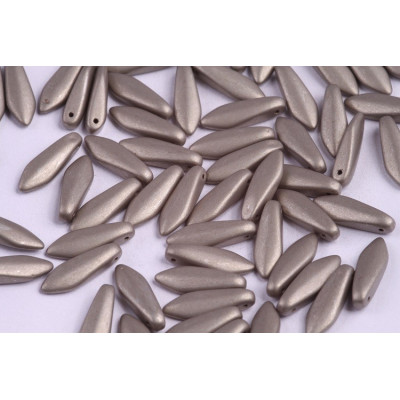 Dagger beads 5x16 mm N. 5508 Grey
