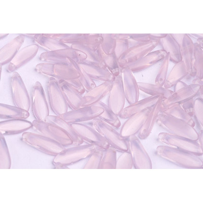 Dagger beads 5x16 mm N. 72 OPAL MILKY VIOLET