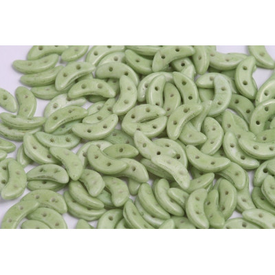 Czech Mates Crescent N. 153 Opaque Green Flash 