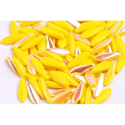 Dagger beads 5x16 mm N. 87 LEMON AB