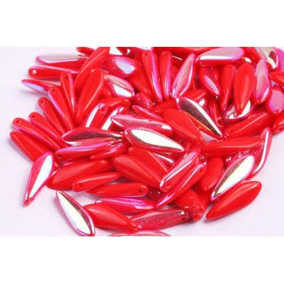 Dagues 5X16 mm N. 88 OPAQUE RED AB
