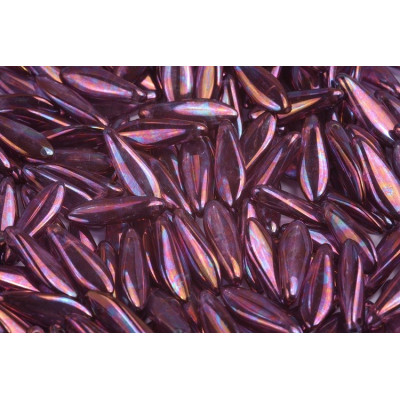 Dagger beads 5x16 mm N. 703 Violet