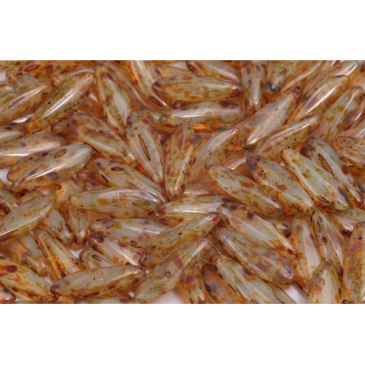 Daghe 5X16 mm N. 704 MILKY JONQUIL TRAVERTINE