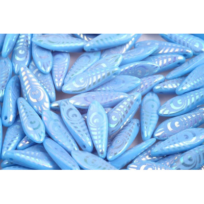 Daghe 5X16 mm N. 46 Azzurro