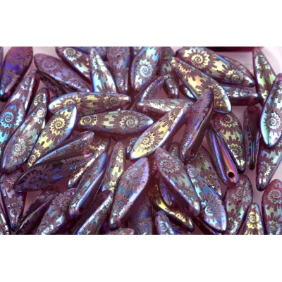 Dagues 5X16 mm N. 52 Violet