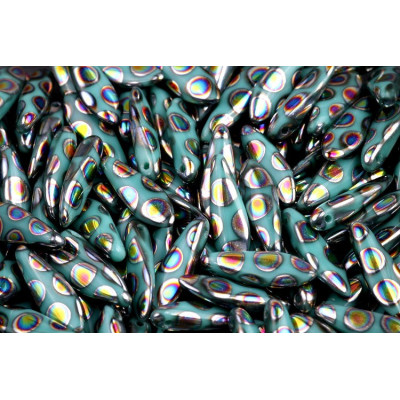 Daghe 5X16 mm N. 19 Verde