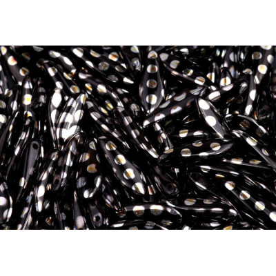 Dagger beads 5x16 mm N. 22 Black