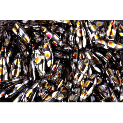 Dagger beads 5x16 mm N. 24 Crystal