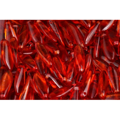 Dagger beads 5x16 mm N. 2889 Red